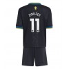 Manchester United Joshua Zirkzee #11 Tredjedraktsett Barn 2025-26 Kortermet (+ korte bukser)